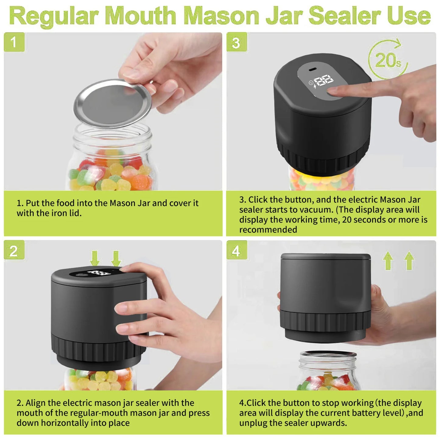Jar Genius: The Superior Mason Jar Vacuum Sealing System